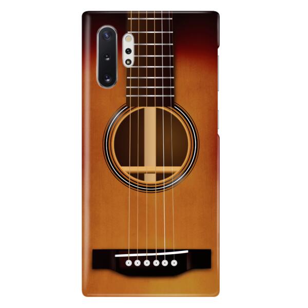 Custom Personalized Acoustic/Electric Guitar Phone Case - Best Gift For Guitarist - Case For iPhone And Samsung