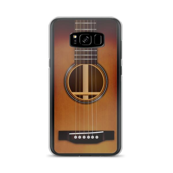 Custom Personalized Acoustic/Electric Guitar Phone Case - Best Gift For Guitarist - Case For iPhone And Samsung