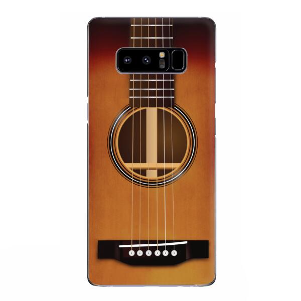 Custom Personalized Acoustic/Electric Guitar Phone Case - Best Gift For Guitarist - Case For iPhone And Samsung