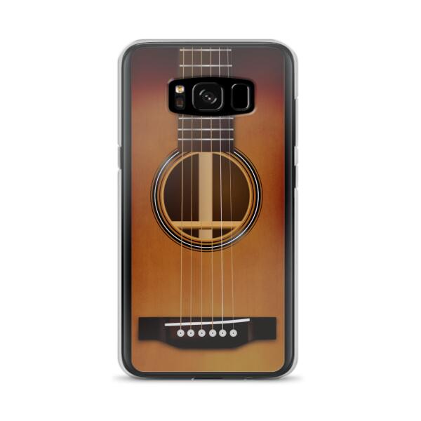 Custom Personalized Acoustic/Electric Guitar Phone Case - Best Gift For Guitarist - Case For iPhone And Samsung