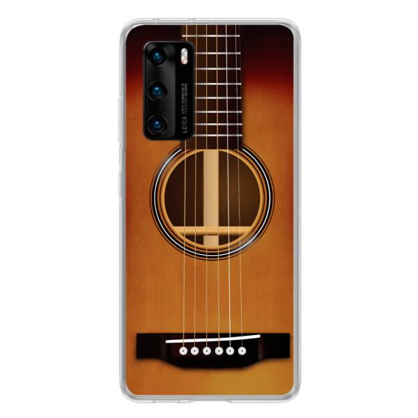 Custom Personalized Acoustic/Electric Guitar Phone Case - Best Gift For Guitarist - Case For Xiaomi, Oppo and Huawei