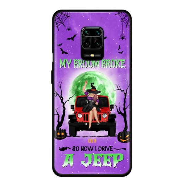 Custom Personalized Off - Road Witch Phone Case - Halloween Gift For Girl - My Broom Broke - Case For Xiaomi, Oppo & Huawei