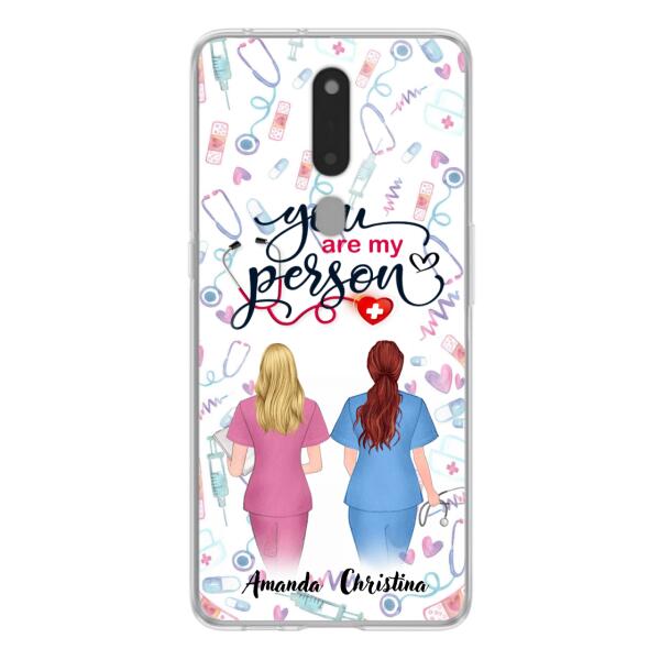 Custom Personalized Nurse Friend Phone Case - Best Gift For Friends - You're My Person - Case For Xiaomi, Oppo And Huawei