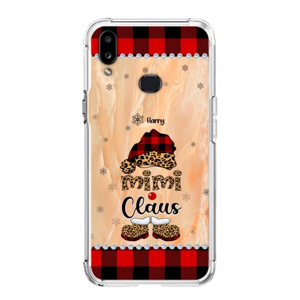 Custom Personalized Mimi Claus Phone Case - Upto 9 Names - Gift For Grandma - Case For iPhone And Samsung