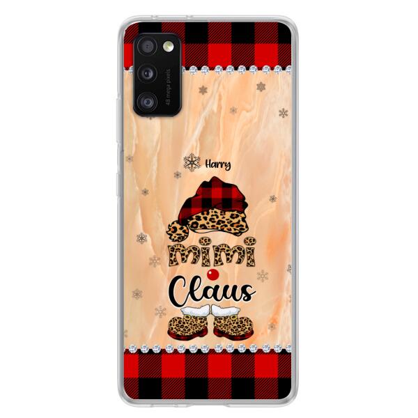 Custom Personalized Mimi Claus Phone Case - Upto 9 Names - Gift For Grandma - Case For iPhone And Samsung