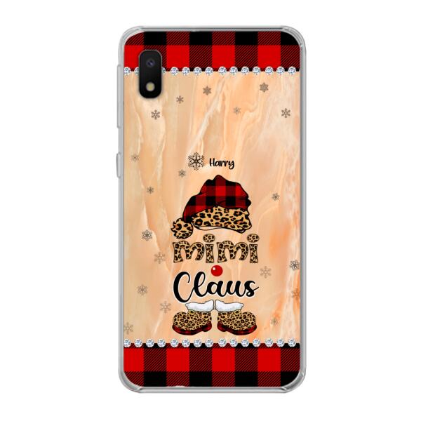 Custom Personalized Mimi Claus Phone Case - Upto 9 Names - Gift For Grandma - Case For iPhone And Samsung