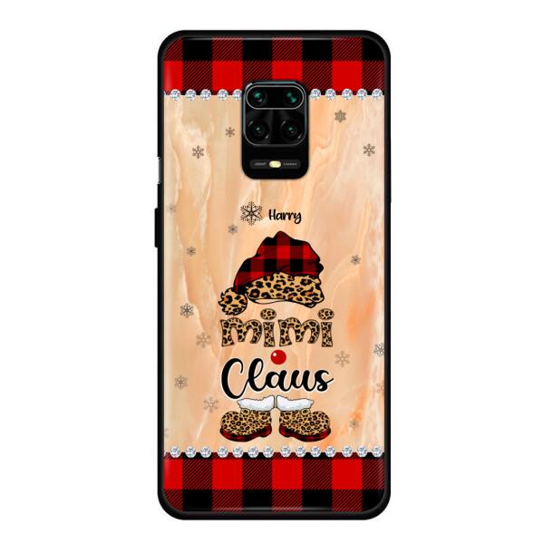 Custom Personalized Mimi Claus Phone Case - Upto 9 Names - Gift For Grandma - Case For Xiaomi, Oppo And Huawei