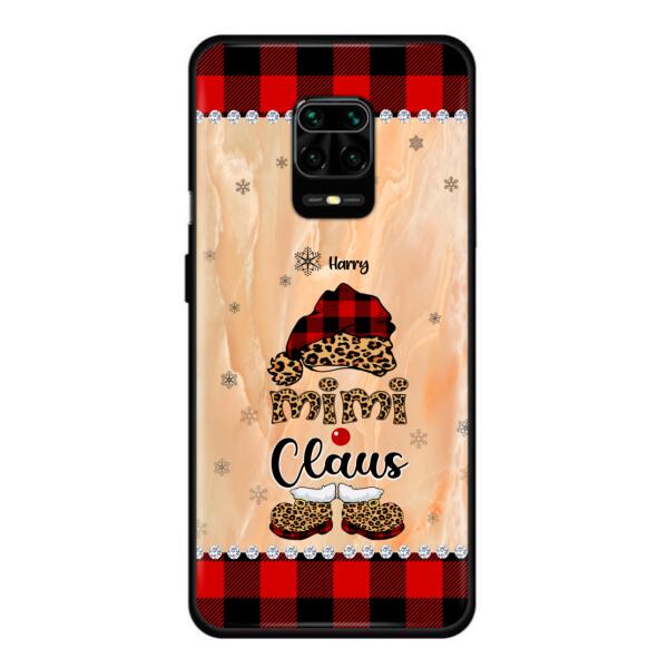 Custom Personalized Mimi Claus Phone Case - Upto 9 Names - Gift For Grandma - Case For Xiaomi, Oppo And Huawei