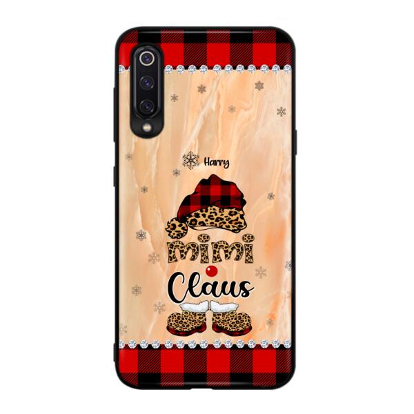 Custom Personalized Mimi Claus Phone Case - Upto 9 Names - Gift For Grandma - Case For Xiaomi, Oppo And Huawei