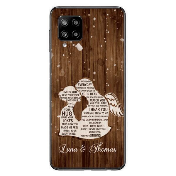 Custom Personalized I Miss Your Voice Memorial Phone Case - Memorial Gift Idea For Couple - Case For iPhone And Samsung