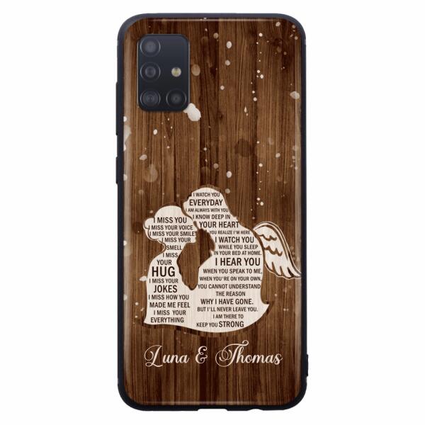 Custom Personalized I Miss Your Voice Memorial Phone Case - Memorial Gift Idea For Couple - Case For iPhone And Samsung