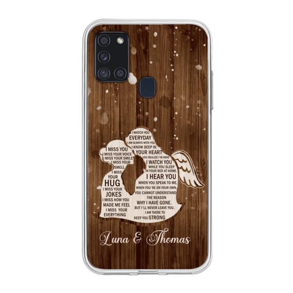 Custom Personalized I Miss Your Voice Memorial Phone Case - Memorial Gift Idea For Couple - Case For iPhone And Samsung