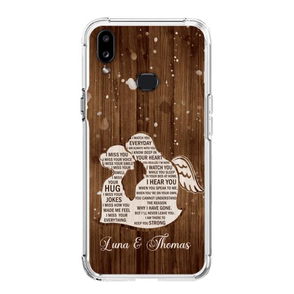 Custom Personalized I Miss Your Voice Memorial Phone Case - Memorial Gift Idea For Couple - Case For iPhone And Samsung