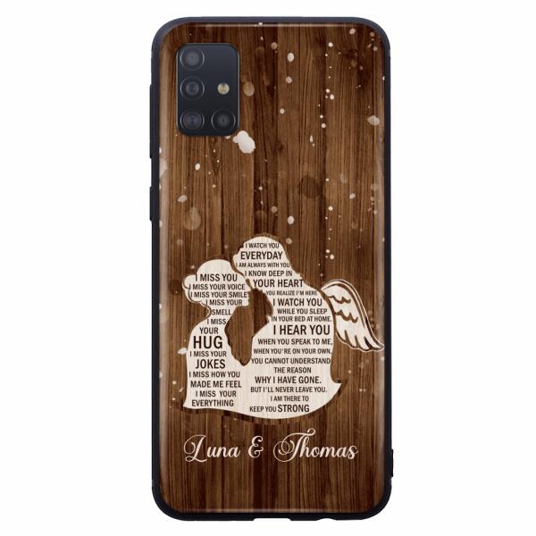 Custom Personalized I Miss Your Voice Memorial Phone Case - Memorial Gift Idea For Couple - Case For iPhone And Samsung