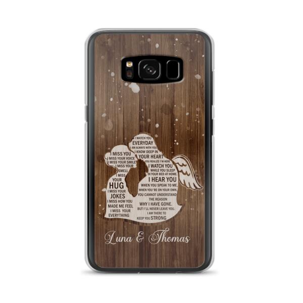 Custom Personalized I Miss Your Voice Memorial Phone Case - Memorial Gift Idea For Couple - Case For iPhone And Samsung