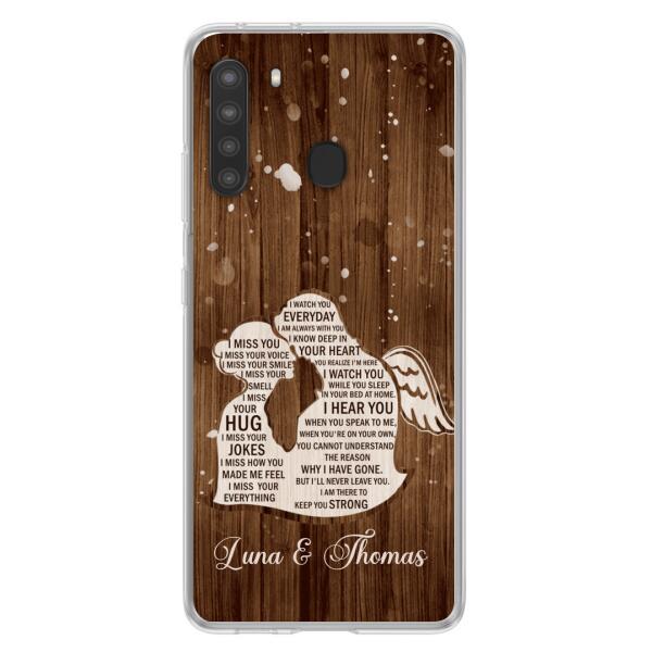 Custom Personalized I Miss Your Voice Memorial Phone Case - Memorial Gift Idea For Couple - Case For iPhone And Samsung