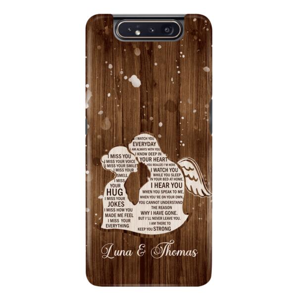 Custom Personalized I Miss Your Voice Memorial Phone Case - Memorial Gift Idea For Couple - Case For iPhone And Samsung