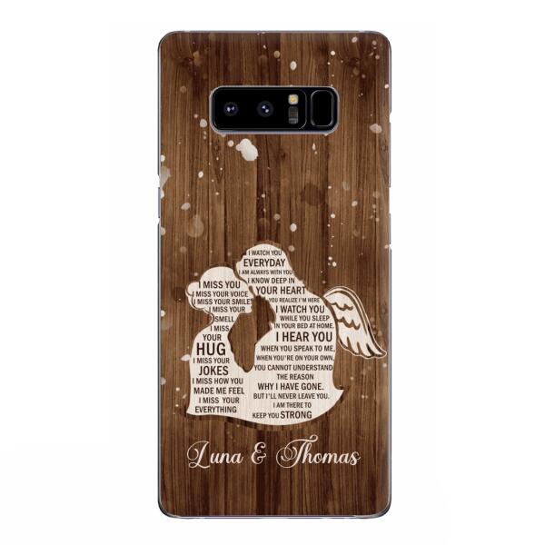 Custom Personalized I Miss Your Voice Memorial Phone Case - Memorial Gift Idea For Couple - Case For iPhone And Samsung