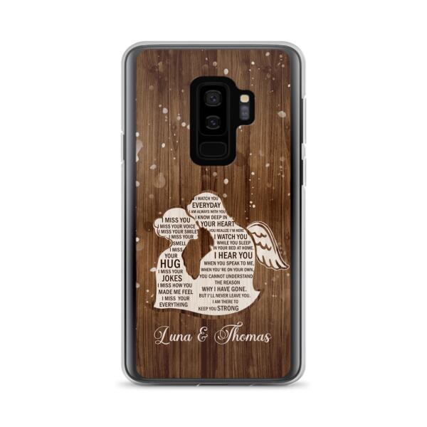 Custom Personalized I Miss Your Voice Memorial Phone Case - Memorial Gift Idea For Couple - Case For iPhone And Samsung