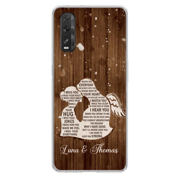 Custom Personalized I Miss Your Voice Memorial Phone Case - Memorial Gift Idea For Couple - Case For Xiaomi, Oppo And Huawei