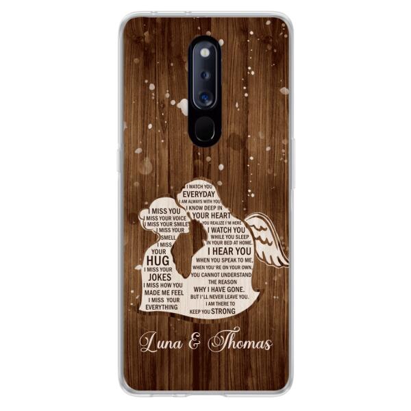 Custom Personalized I Miss Your Voice Memorial Phone Case - Memorial Gift Idea For Couple - Case For Xiaomi, Oppo And Huawei