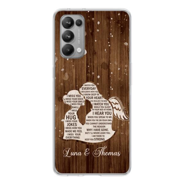 Custom Personalized I Miss Your Voice Memorial Phone Case - Memorial Gift Idea For Couple - Case For Xiaomi, Oppo And Huawei