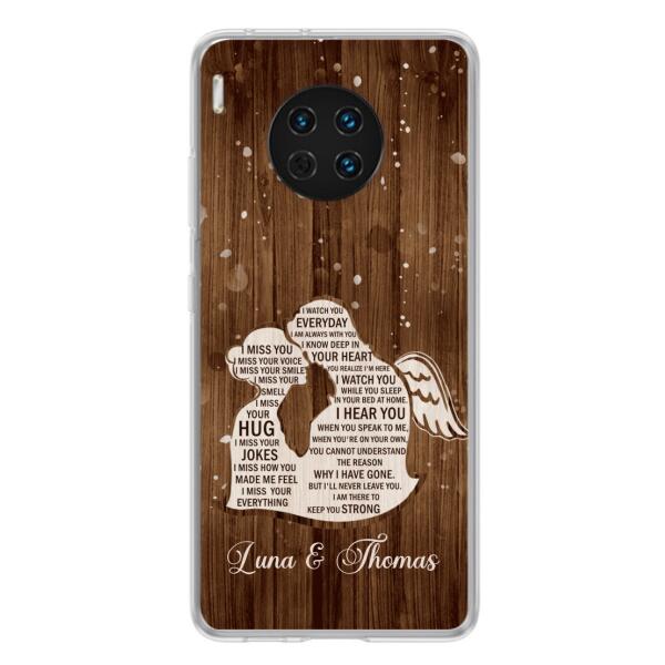 Custom Personalized I Miss Your Voice Memorial Phone Case - Memorial Gift Idea For Couple - Case For Xiaomi, Oppo And Huawei