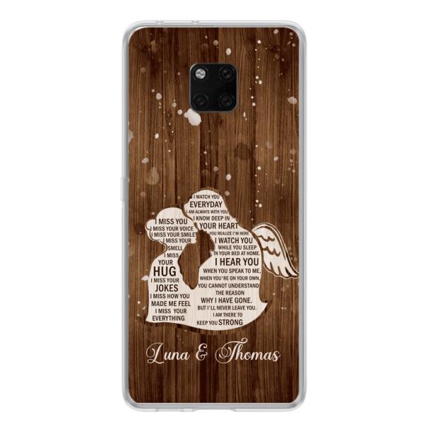 Custom Personalized I Miss Your Voice Memorial Phone Case - Memorial Gift Idea For Couple - Case For Xiaomi, Oppo And Huawei