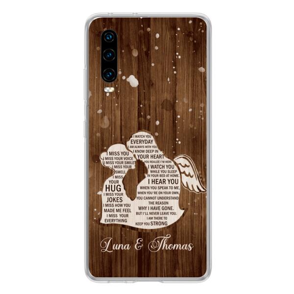 Custom Personalized I Miss Your Voice Memorial Phone Case - Memorial Gift Idea For Couple - Case For Xiaomi, Oppo And Huawei