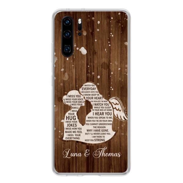 Custom Personalized I Miss Your Voice Memorial Phone Case - Memorial Gift Idea For Couple - Case For Xiaomi, Oppo And Huawei