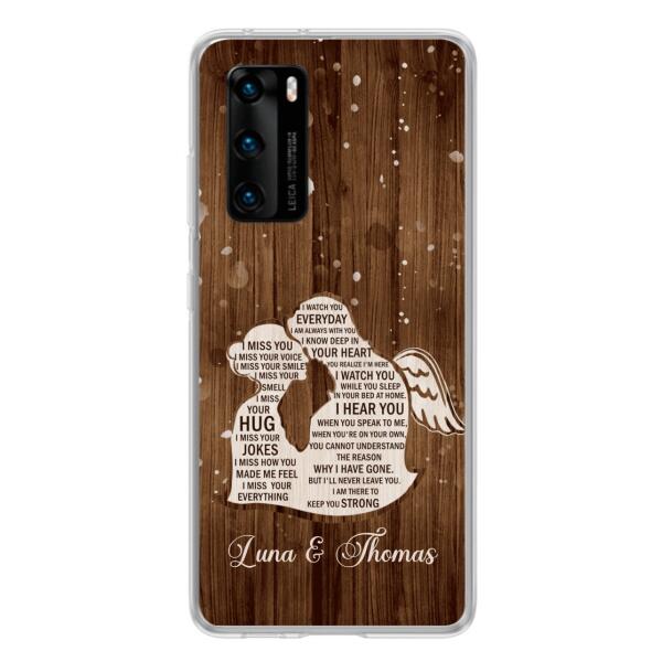 Custom Personalized I Miss Your Voice Memorial Phone Case - Memorial Gift Idea For Couple - Case For Xiaomi, Oppo And Huawei