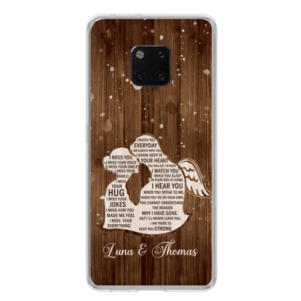 Custom Personalized I Miss Your Voice Memorial Phone Case - Memorial Gift Idea For Couple - Case For Xiaomi, Oppo And Huawei