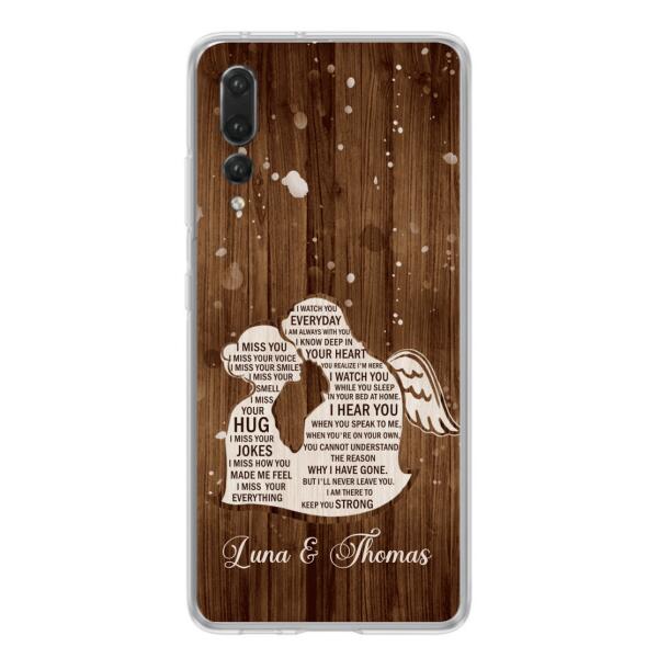 Custom Personalized I Miss Your Voice Memorial Phone Case - Memorial Gift Idea For Couple - Case For Xiaomi, Oppo And Huawei