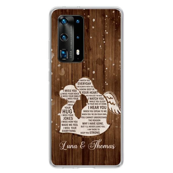 Custom Personalized I Miss Your Voice Memorial Phone Case - Memorial Gift Idea For Couple - Case For Xiaomi, Oppo And Huawei