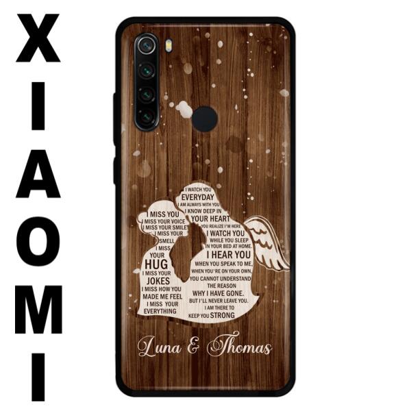 Custom Personalized I Miss Your Voice Memorial Phone Case - Memorial Gift Idea For Couple - Case For Xiaomi, Oppo And Huawei