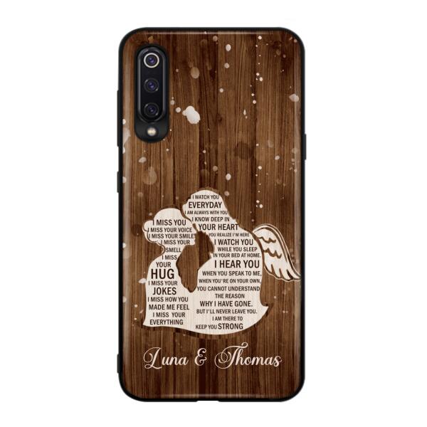 Custom Personalized I Miss Your Voice Memorial Phone Case - Memorial Gift Idea For Couple - Case For Xiaomi, Oppo And Huawei