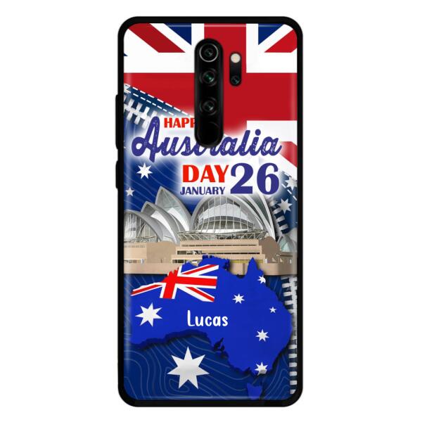 Custom Personalized Happy Australia Day Phone Case - Case For Xiaomi, Oppo And Huawei