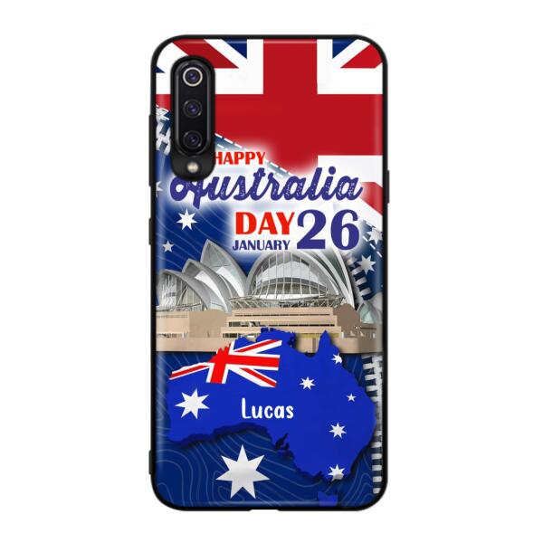 Custom Personalized Happy Australia Day Phone Case - Case For Xiaomi, Oppo And Huawei