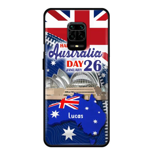 Custom Personalized Happy Australia Day Phone Case - Case For Xiaomi, Oppo And Huawei