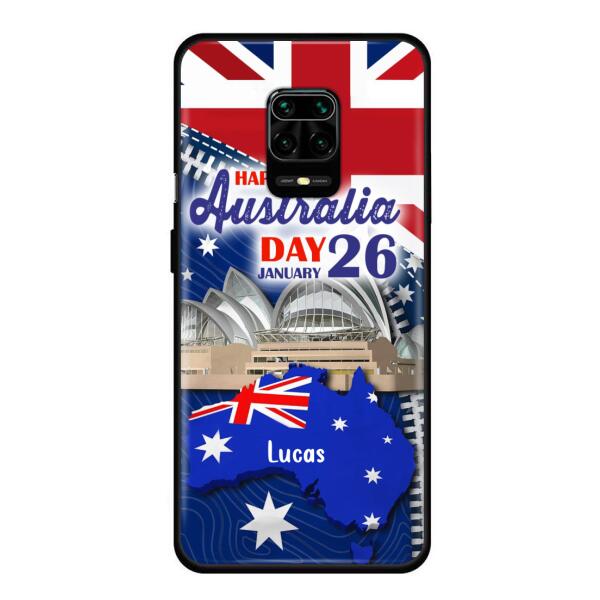 Custom Personalized Happy Australia Day Phone Case - Case For Xiaomi, Oppo And Huawei