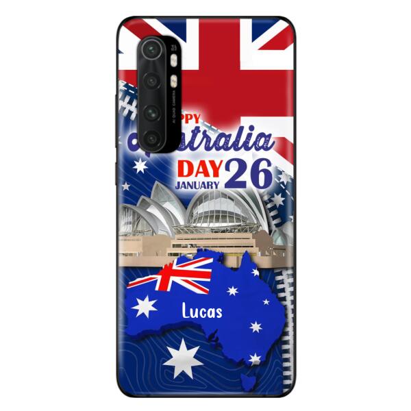 Custom Personalized Happy Australia Day Phone Case - Case For Xiaomi, Oppo And Huawei