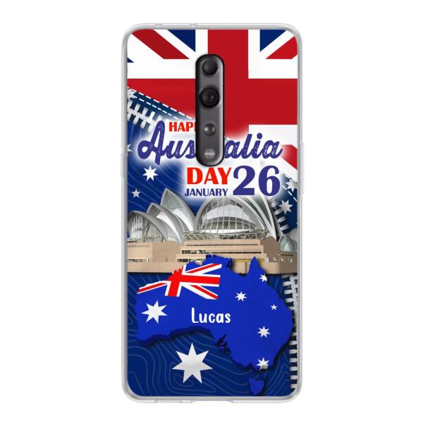 Custom Personalized Happy Australia Day Phone Case - Case For Xiaomi, Oppo And Huawei