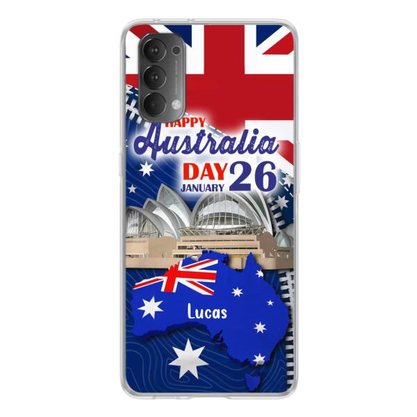 Custom Personalized Happy Australia Day Phone Case - Case For Xiaomi, Oppo And Huawei