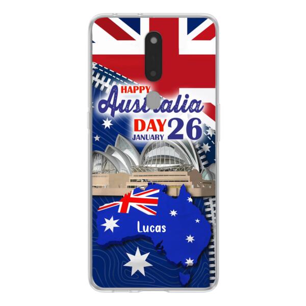 Custom Personalized Happy Australia Day Phone Case - Case For Xiaomi, Oppo And Huawei