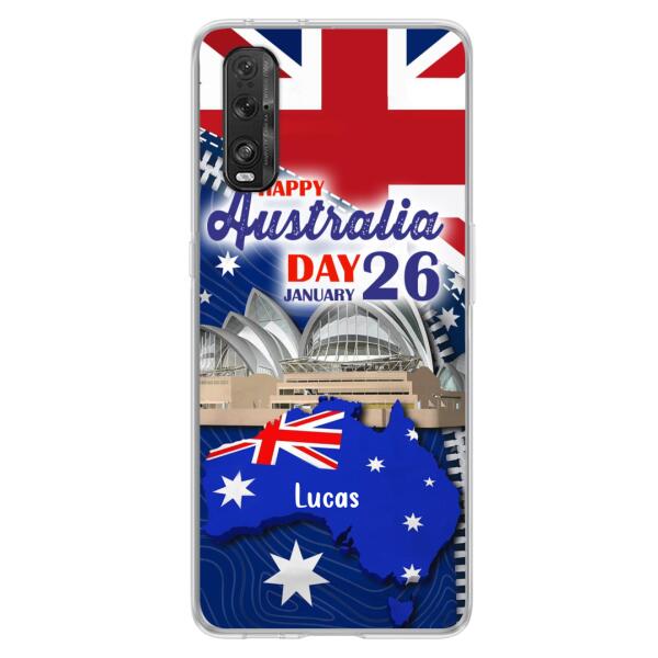 Custom Personalized Happy Australia Day Phone Case - Case For Xiaomi, Oppo And Huawei