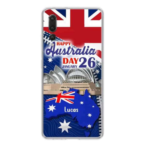 Custom Personalized Happy Australia Day Phone Case - Case For Xiaomi, Oppo And Huawei