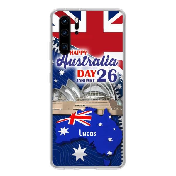 Custom Personalized Happy Australia Day Phone Case - Case For Xiaomi, Oppo And Huawei