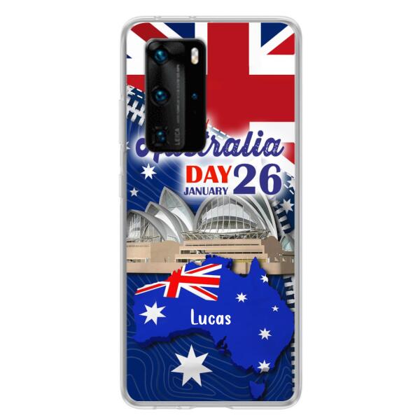 Custom Personalized Happy Australia Day Phone Case - Case For Xiaomi, Oppo And Huawei