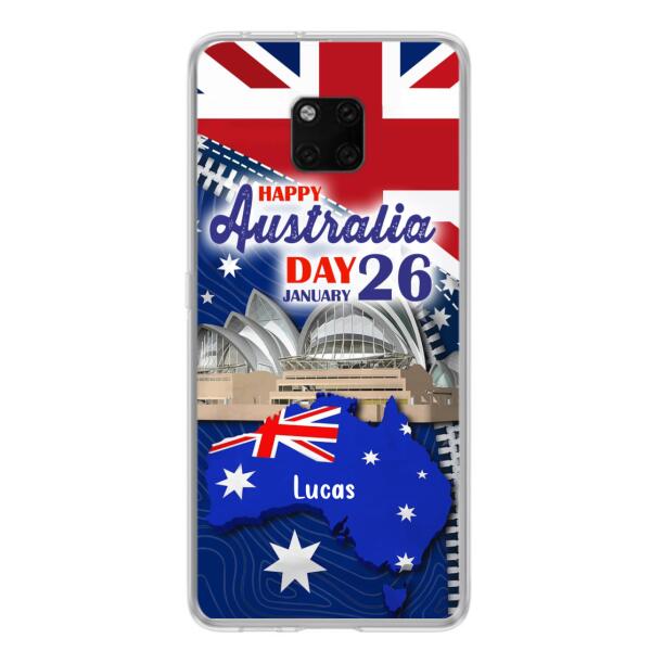 Custom Personalized Happy Australia Day Phone Case - Case For Xiaomi, Oppo And Huawei