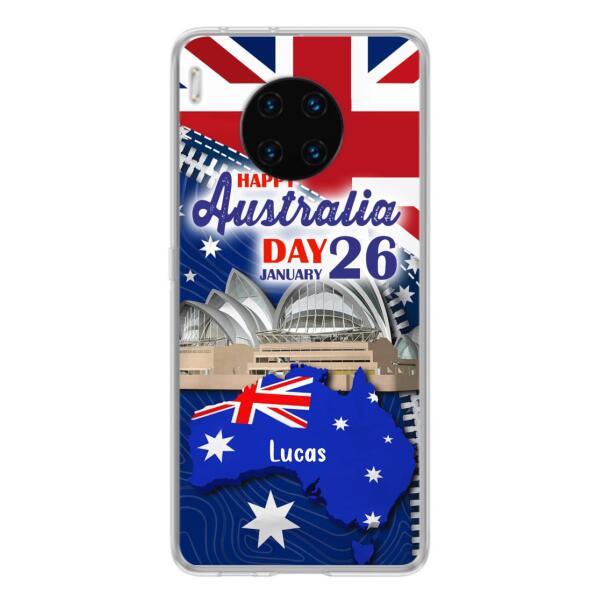 Custom Personalized Happy Australia Day Phone Case - Case For Xiaomi, Oppo And Huawei